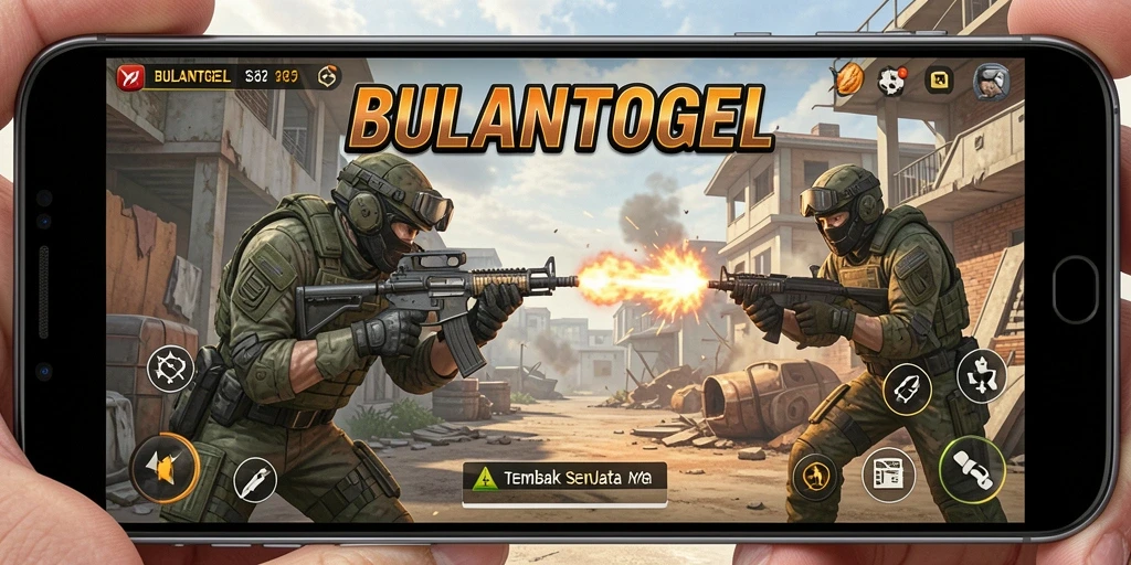 Tampilan antarmuka BULANTOGEL yang dinamis dan interaktif.
