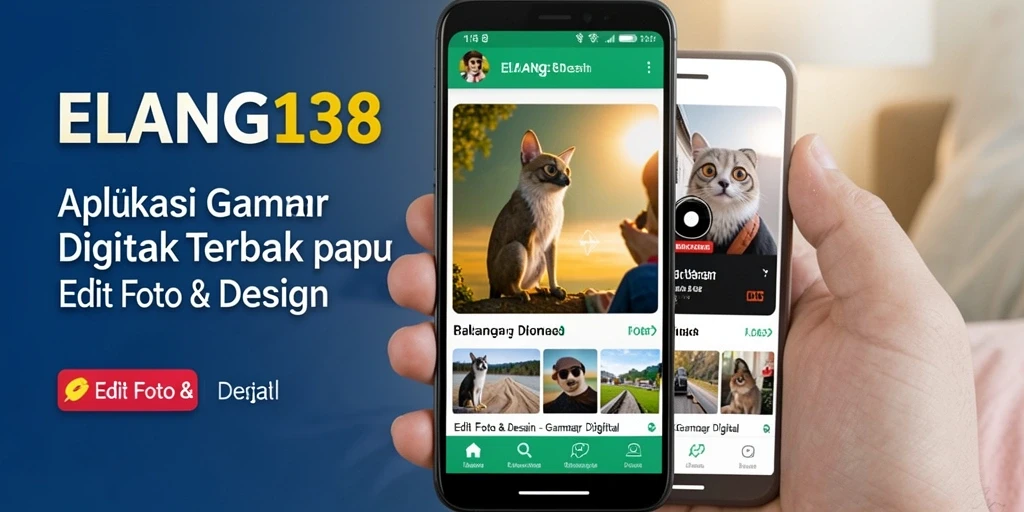 Antarmuka aplikasi ELANG138 yang menarik dan fungsional.